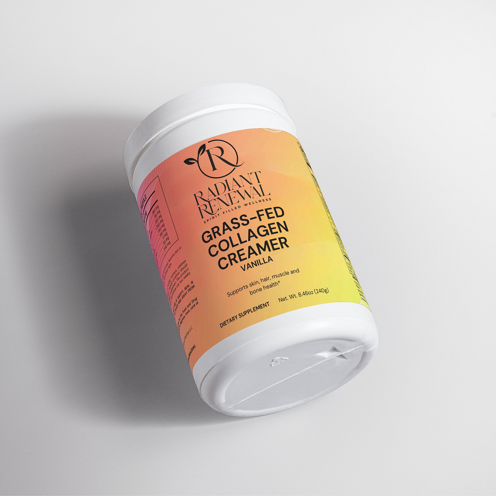Grass-Fed Collagen Creamer (Vanilla)