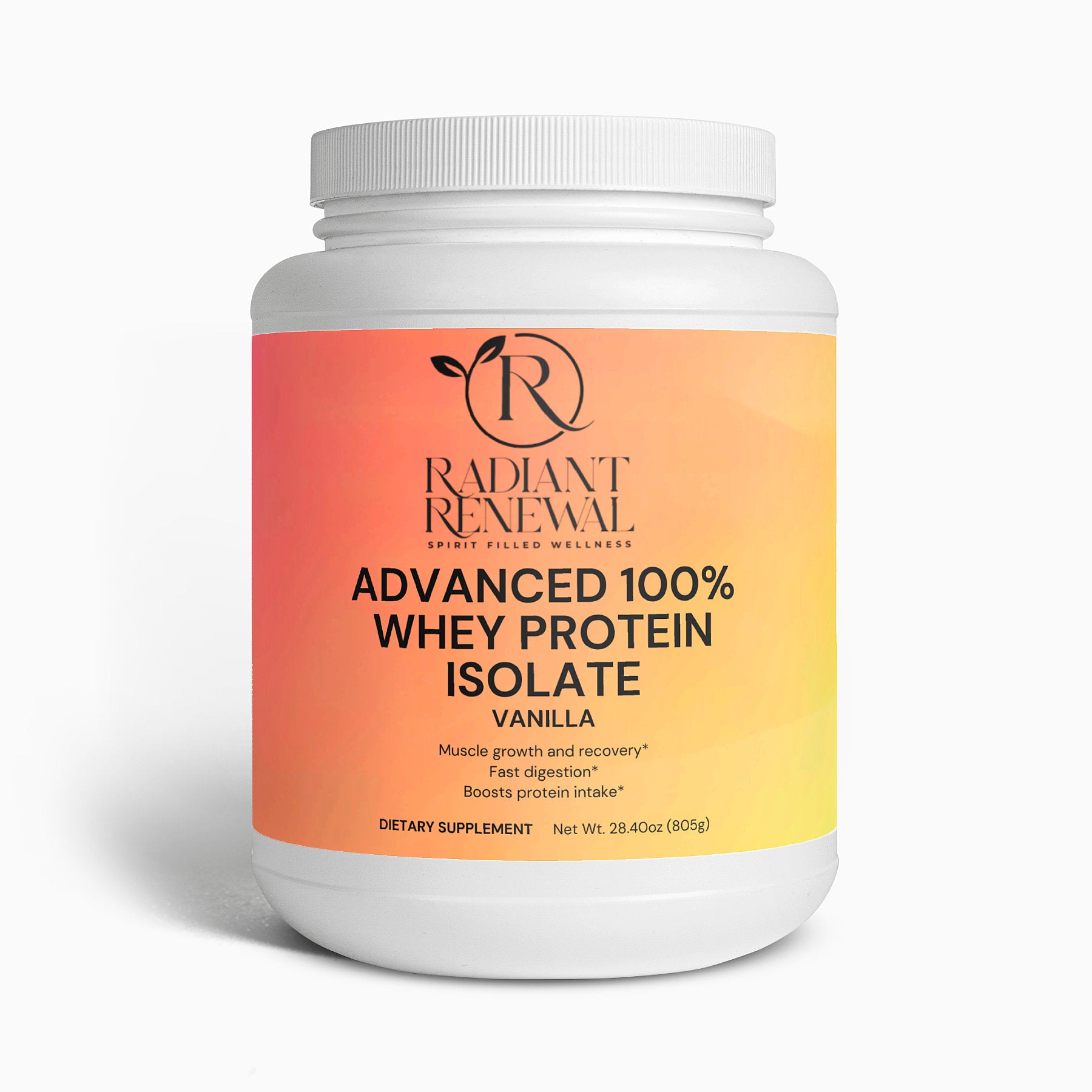 Advanced 100% Whey Protein Isolate (Vanilla)