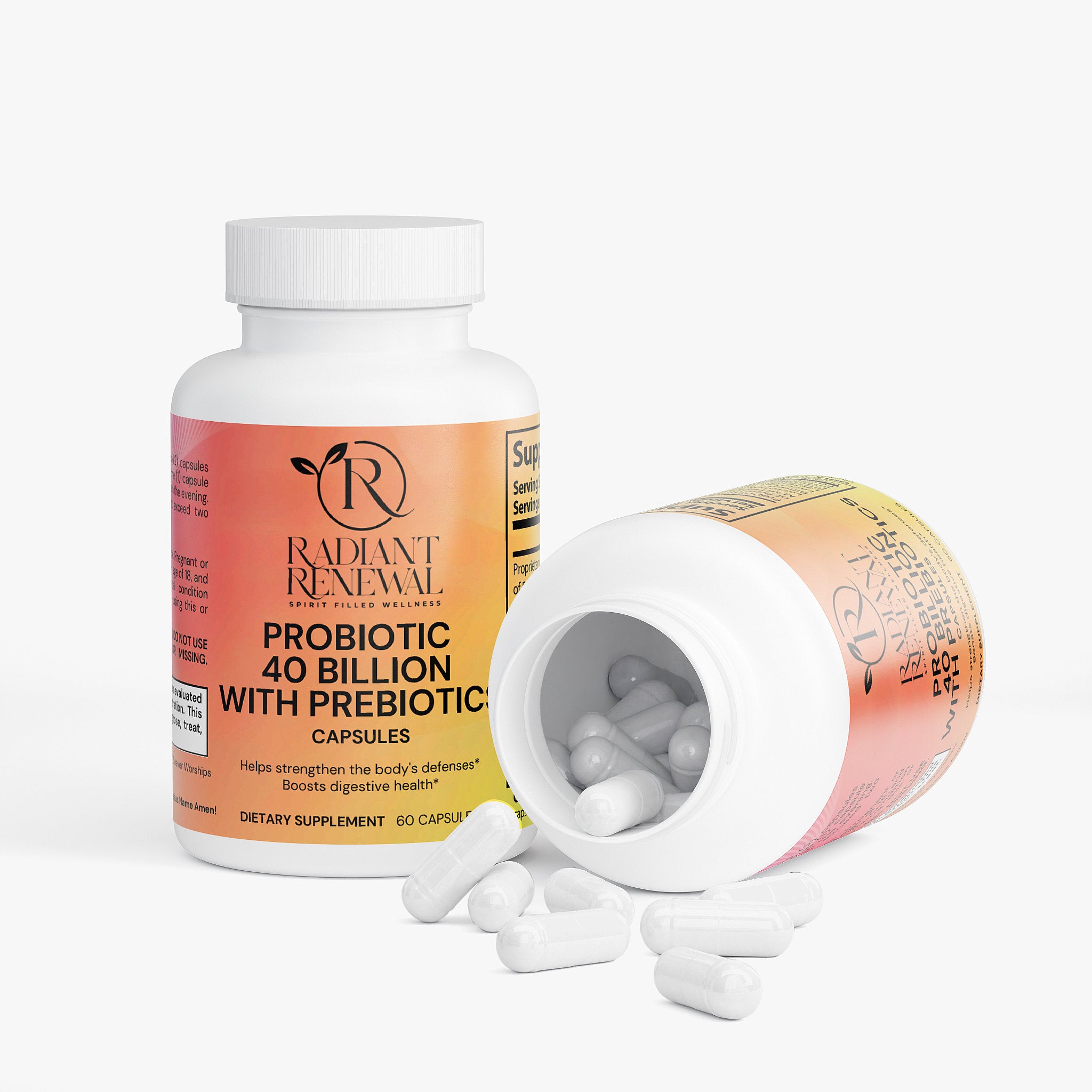 Probiotic 40 Billion with Prebiotics
