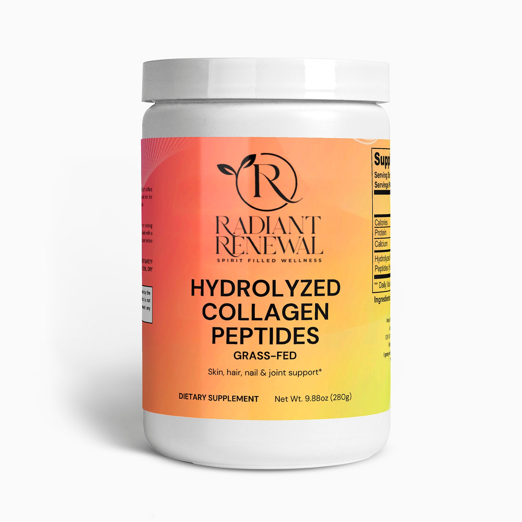 Grass-Fed Hydrolyzed Collagen Peptides
