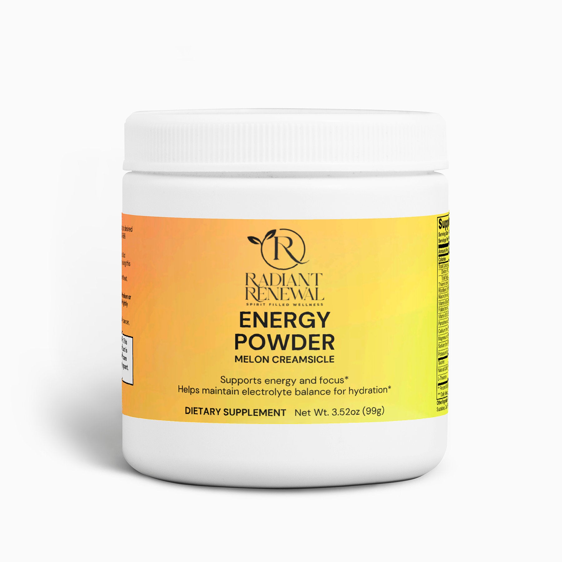 Energy Powder (Melon Creamsicle)