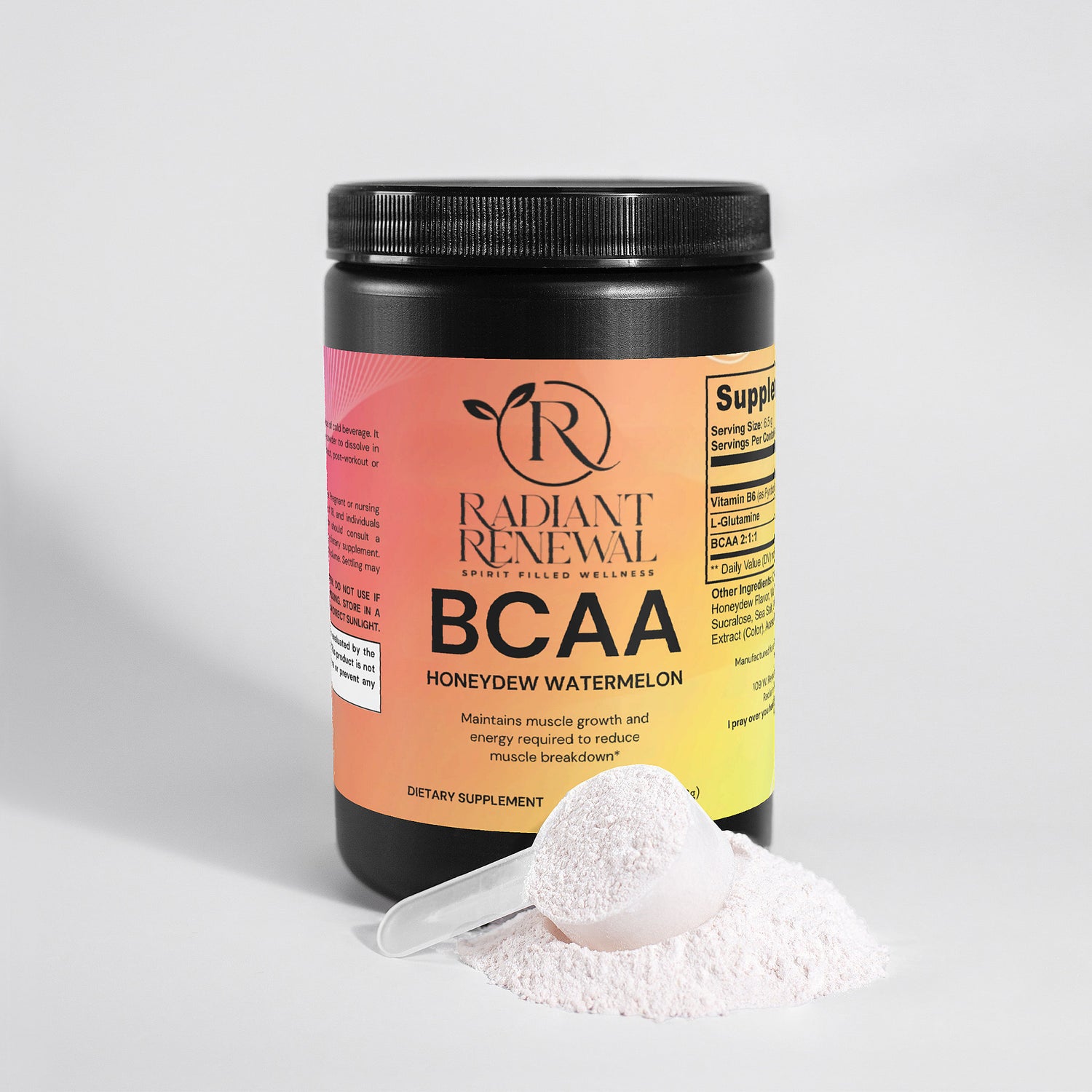 BCAA Post Workout Powder (Honeydew/Watermelon)