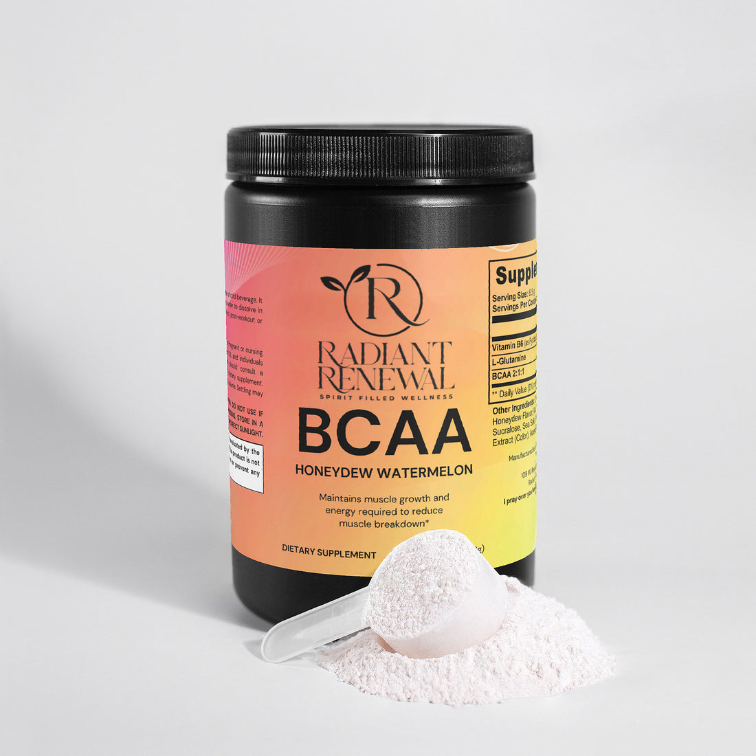 BCAA Post Workout Powder (Honeydew/Watermelon)