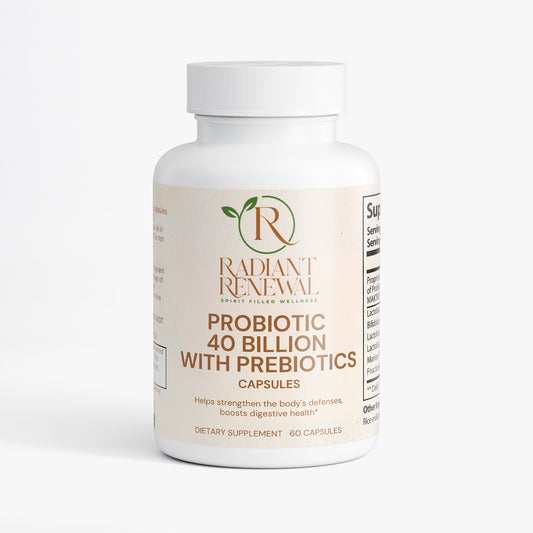 Probiotic 40 Billion with Prebiotics