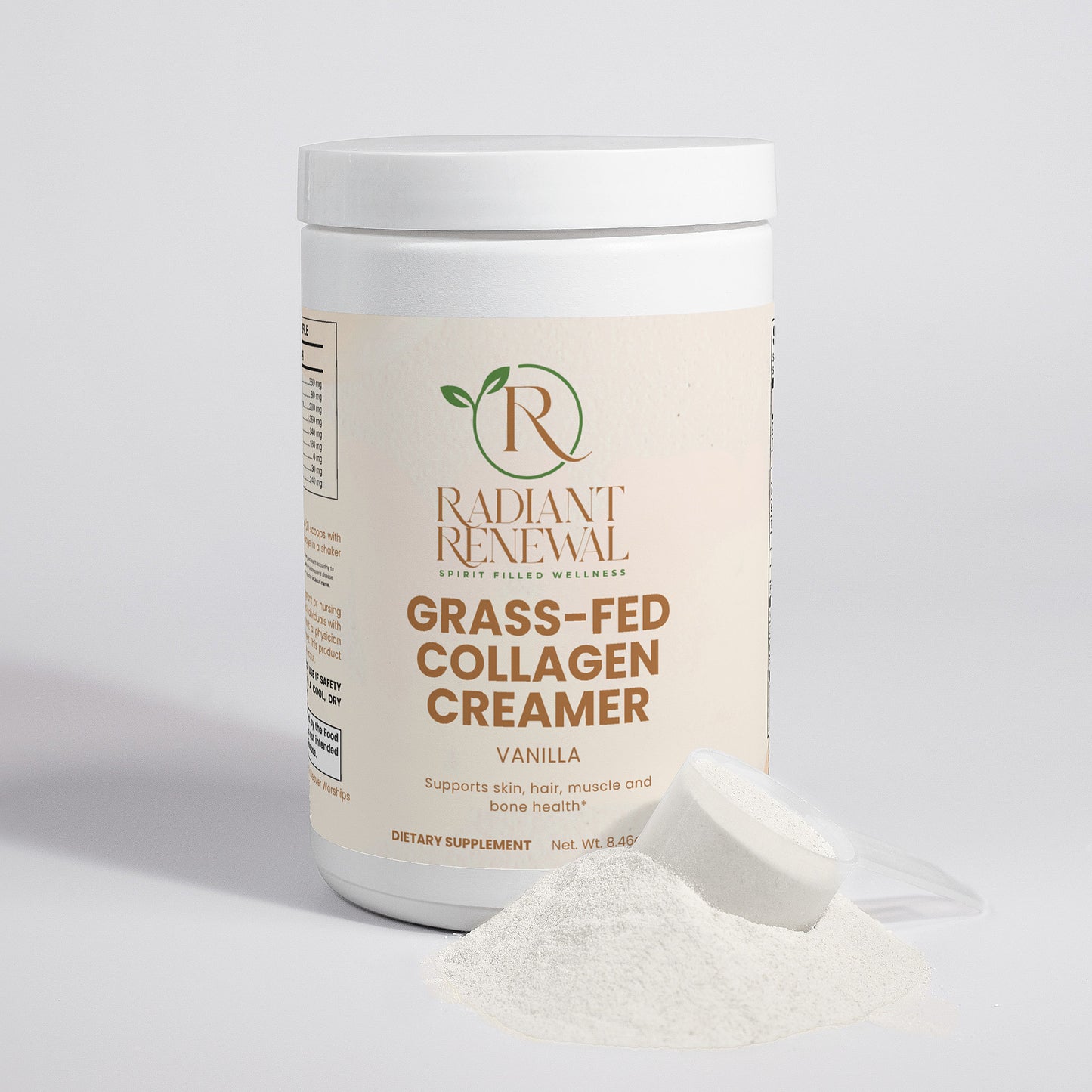 Grass-Fed Collagen Creamer (Vanilla)
