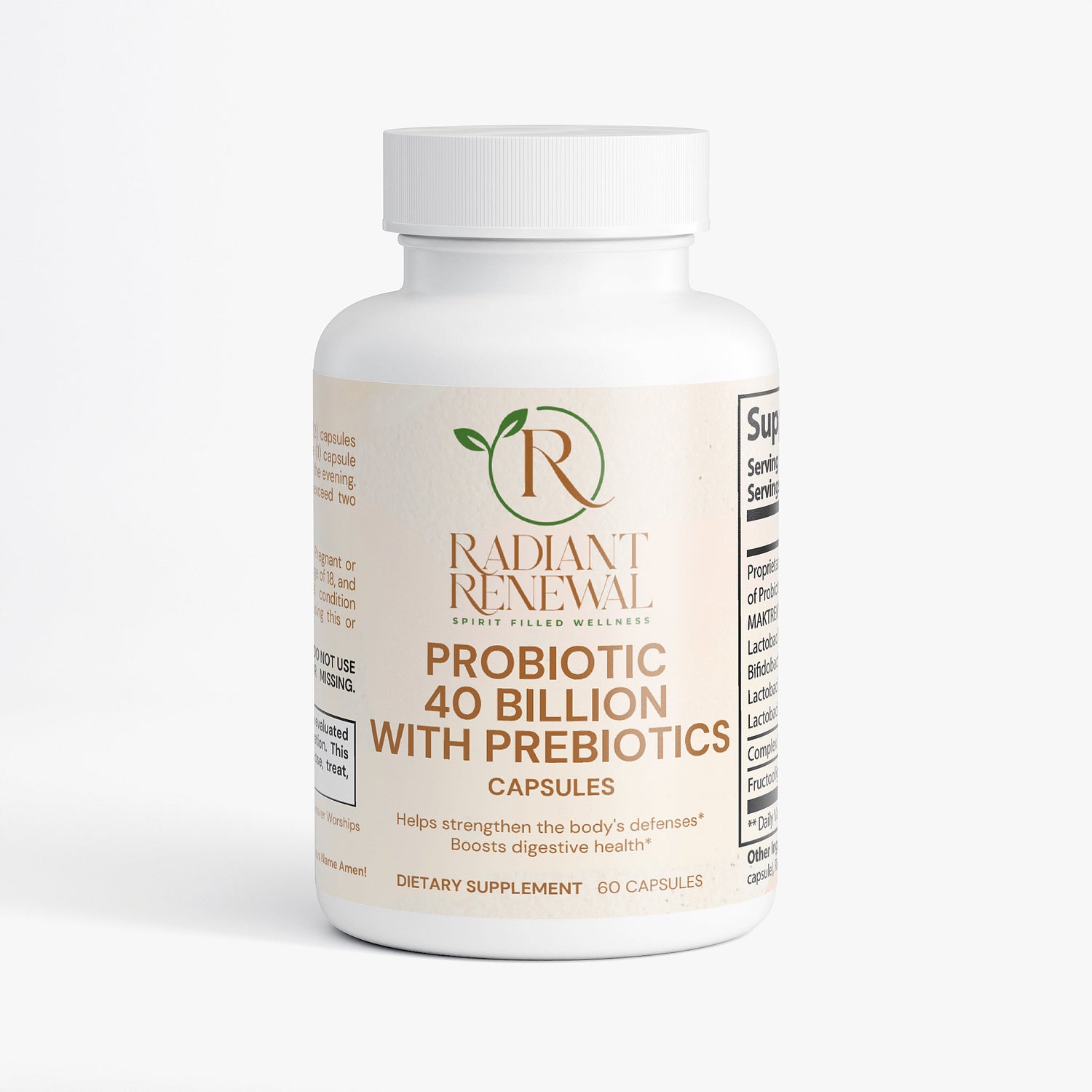 Probiotic 40 Billion with Prebiotics