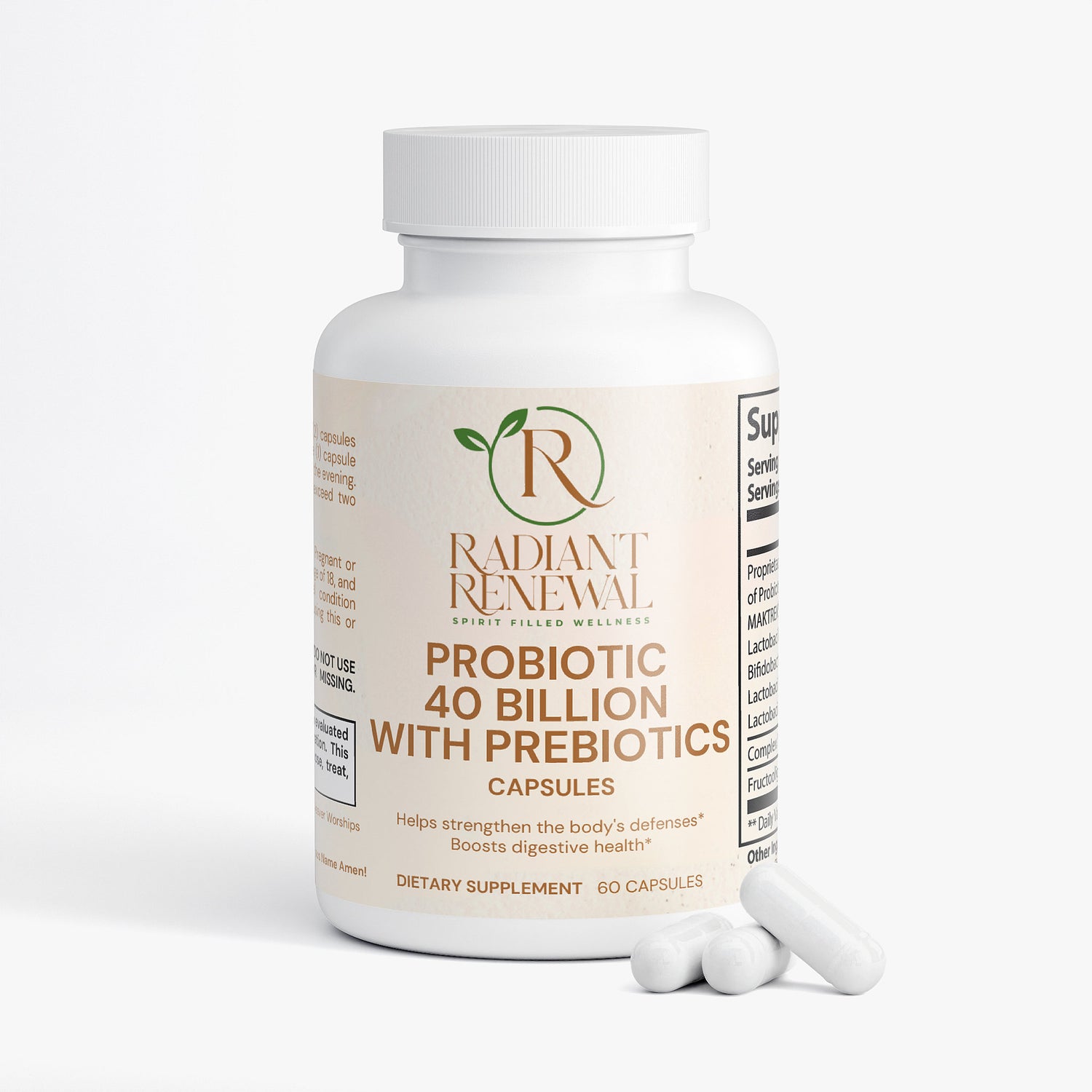 Probiotic 40 Billion with Prebiotics